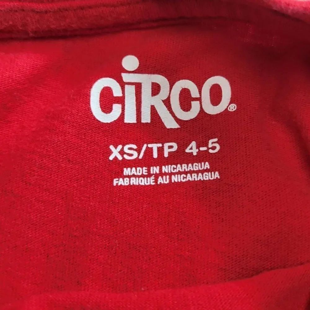 Circo red tshirt XS4/5 - Picture 2 of 3
